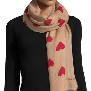 Burberry Heart Scarf